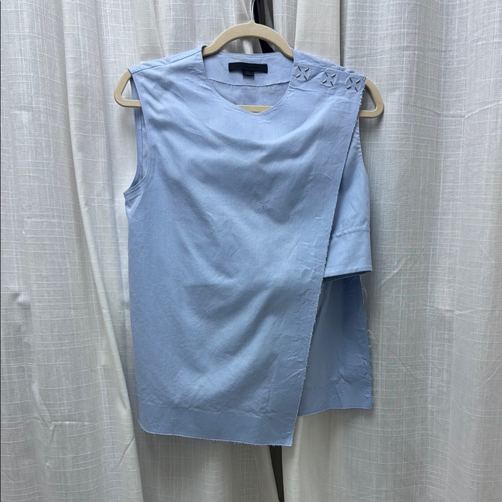 Alexander Wang Asymmetrical Cotton Top